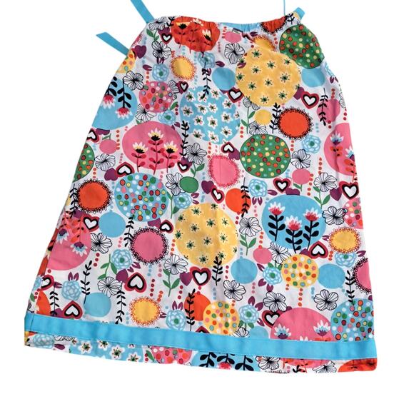 Hanna Andersson Girl's Blue Floral Pillowcase Dress Size 110 US 5 - Picture 6 of 6